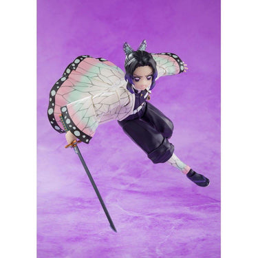 Demon Slayer: Kimetsu no Yaiba S.H.Figuarts Action Figure Shinobu Kocho 13 cm - The Happy Toy Store